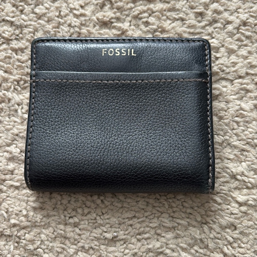 Fossil leather wallet